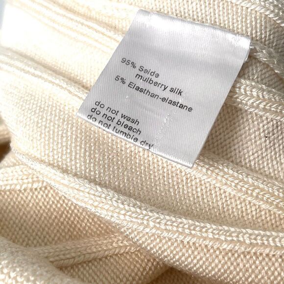 Akris mulberry silk knit tank top size 10 - Picture 6 of 10